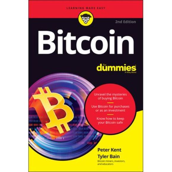 Bitcoin for Dummies -- Peter Kent - Picture 1 of 1